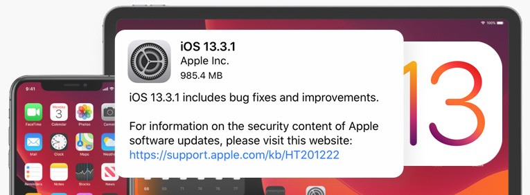 iOS 13.3.1 Update Released