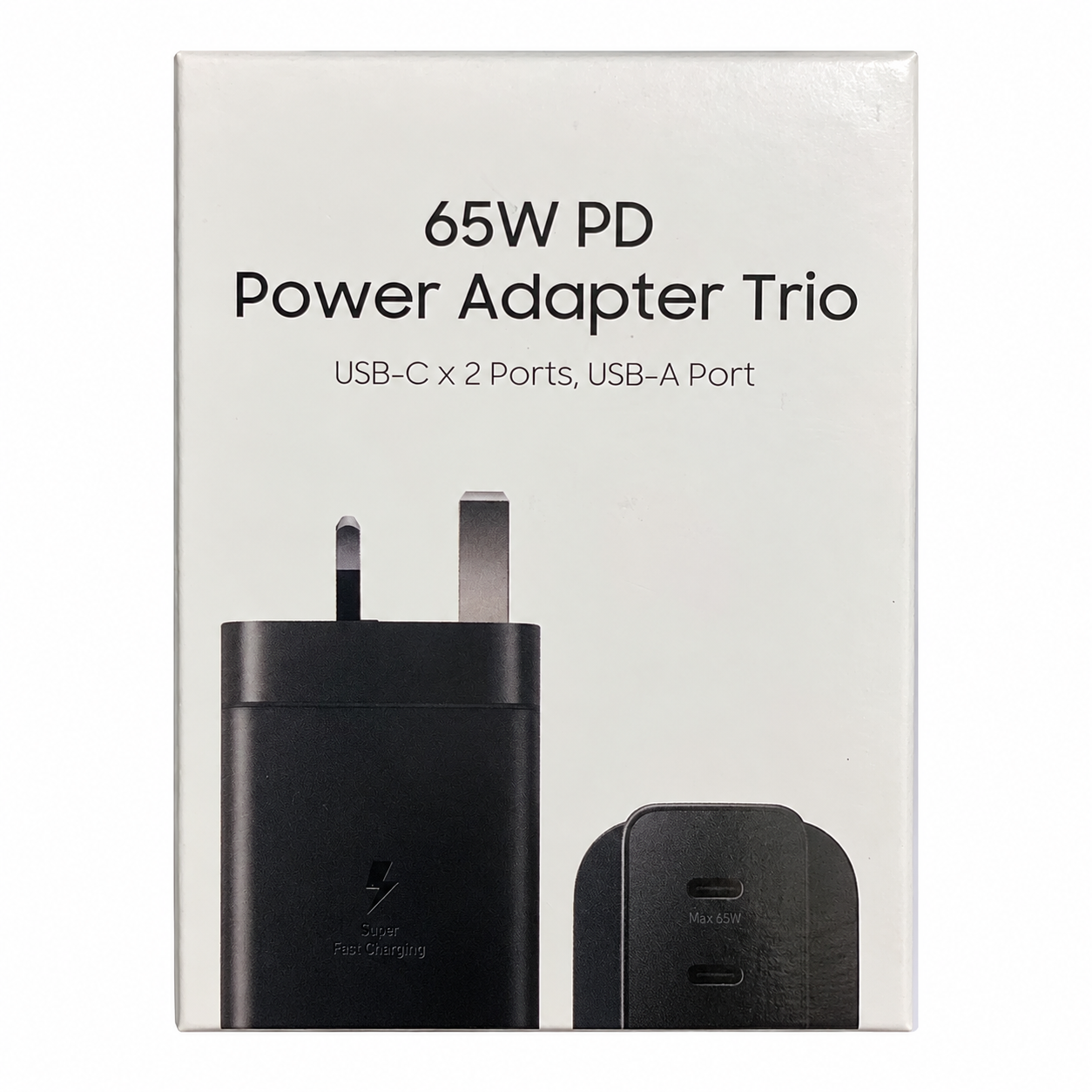 65W Power Adapter Trio
