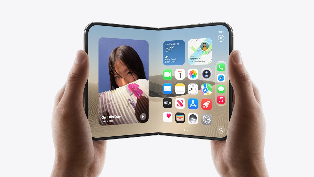 iPhone Duo in Open Hands